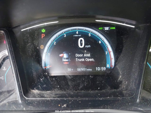 Honda Civic Lx 2019 2HGFC2F66KH564096 Image 16