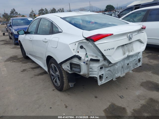 Honda Civic Lx 2019 2HGFC2F66KH564096 Image 3