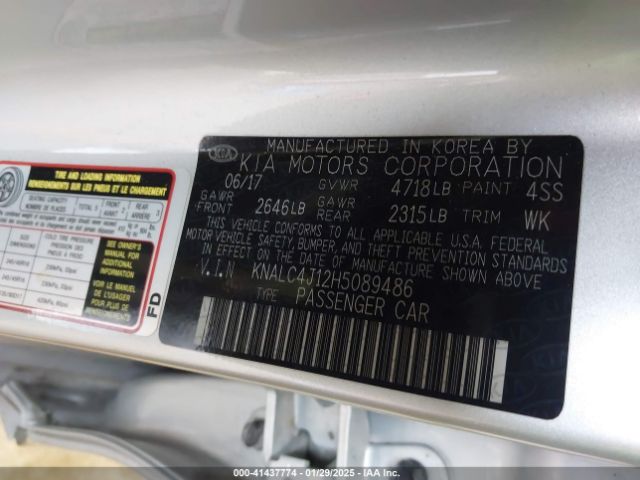 2017 KIA CADENZA KNALC4J12H5089486 Photo 8