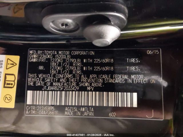 JTJBARBZ5F2033429 Lexus Nx 200t F Sport