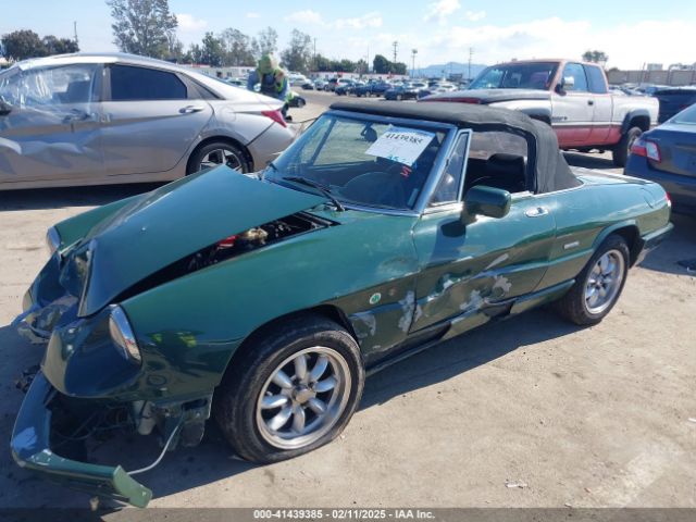 1991 ALFA ROMEO SPIDER ZARBB42N3M6008668 Photo 1