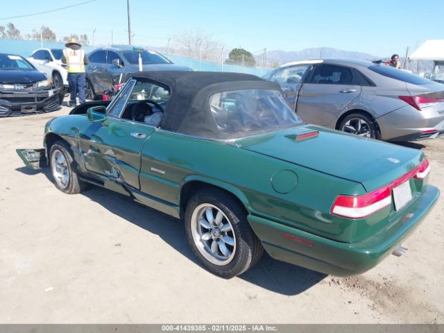 1991 ALFA ROMEO SPIDER ZARBB42N3M6008668 Photo 2