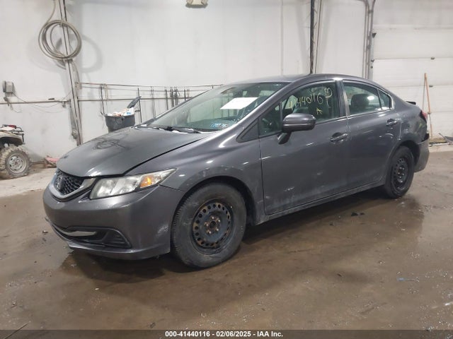 Honda Civic Lx 2014 2HGFB2F54EH555900 Image 2