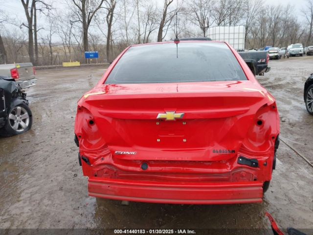 1G1JB5SB8K4134866 Chevrolet Sonic Ls Auto