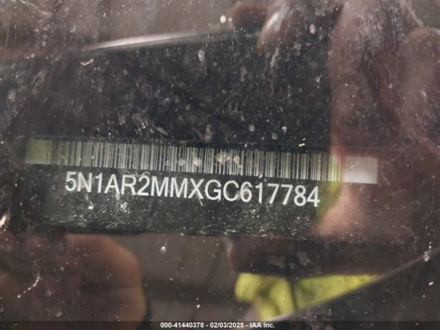 5N1AR2MMXGC617784 Nissan Pathfinder Platinum/s/sl/sv