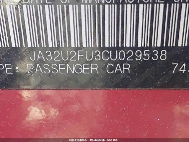 2012 MITSUBISHI LANCER JA32U2FU3CU029538 Photo 8