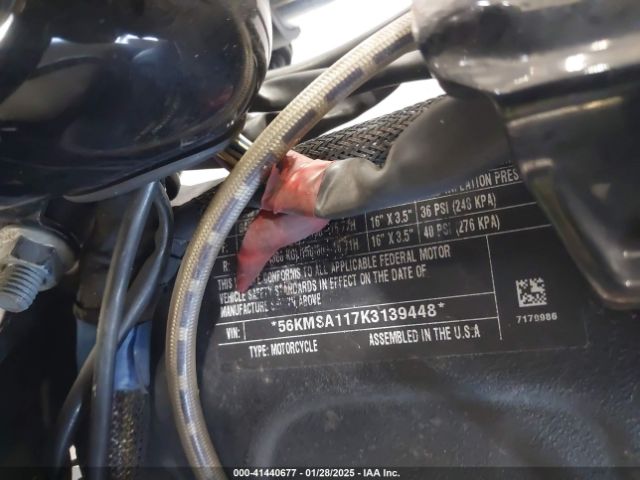 2019 INDIAN MOTORCYCLE CO. SCOUT 56KMSA117K3139448 Photo 9