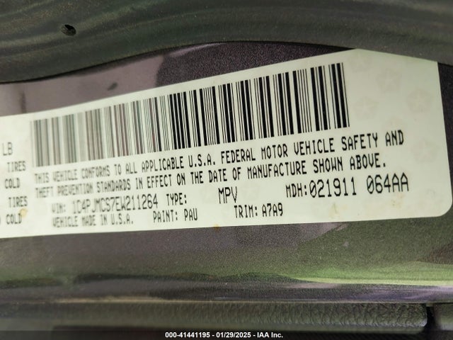 1C4PJMCS7EW211264 Jeep Cherokee Latitude