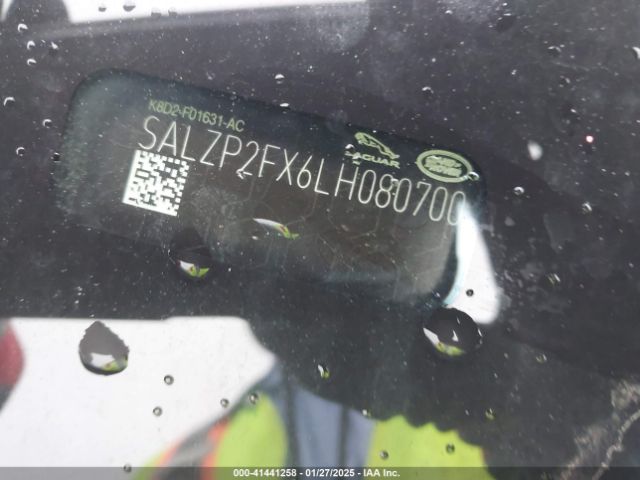 SALZP2FX6LH080700 Land Rover Range Rover Evoque Se