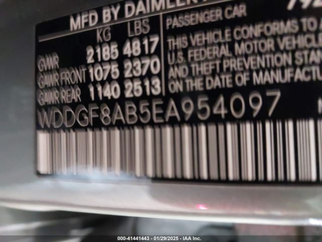 WDDGF8AB5EA954097 Mercedes-Benz C 300 Luxury 4matic/sport 4matic