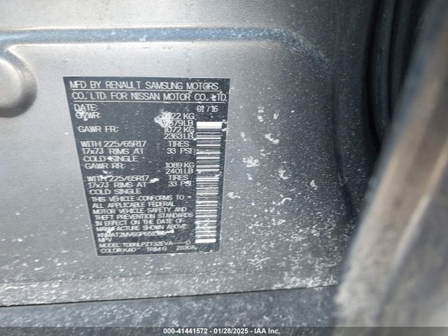 Nissan ROGUE S 2016 KNMAT2MV6GP651535 Image 9