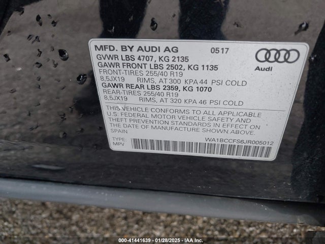 2018 AUDI Q3 WA1BCCFS6JR005012 Photo 8