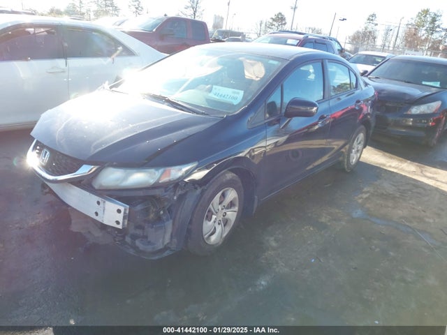 Honda Civic Lx 2014 2HGFB2F51EH503978 Image 2