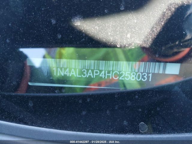 1N4AL3AP4HC258031 Nissan Altima 2.5 S