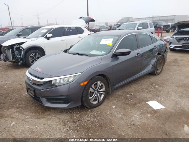 Honda Civic Lx 2018 2HGFC2F50JH602878 Image 2