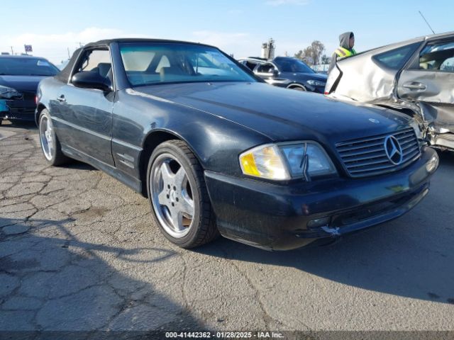 2001 MERCEDES-BENZ SL 500 WDBFA68F81F197287