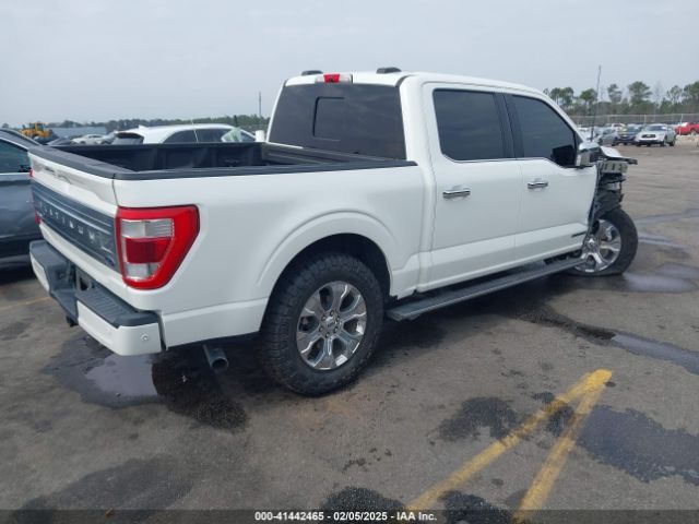 1FTFW1ED3MFB75260 Ford F-150 Platinum