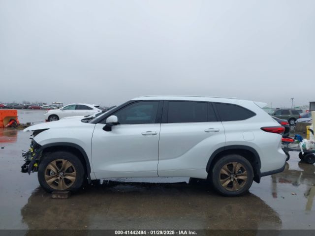 5TDAARAH7PS519564 Toyota Highlander Hybrid Xle Bronze