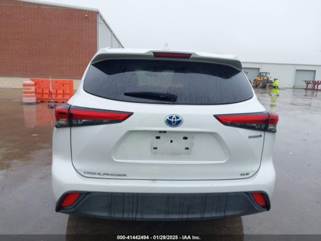 5TDAARAH7PS519564 Toyota Highlander Hybrid Xle Bronze
