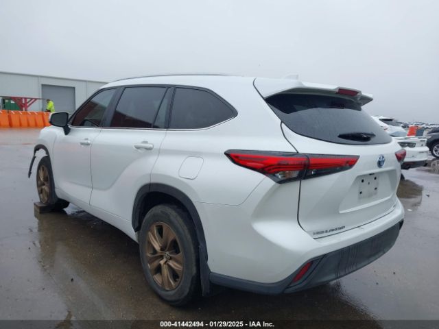 5TDAARAH7PS519564 Toyota Highlander Hybrid Xle Bronze