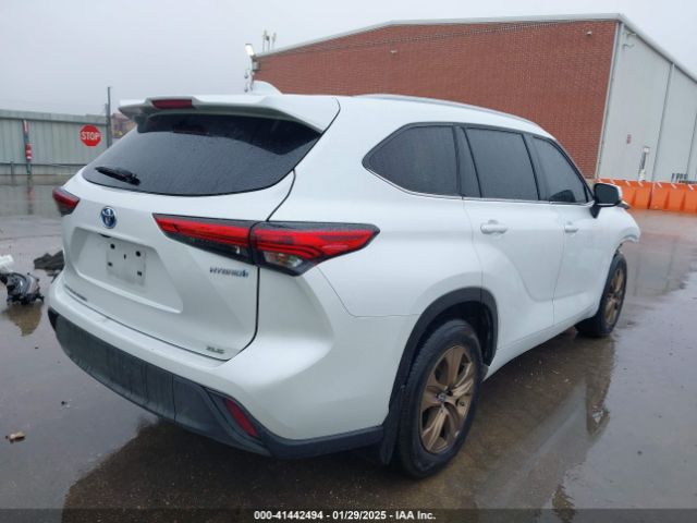 5TDAARAH7PS519564 Toyota Highlander Hybrid Xle Bronze