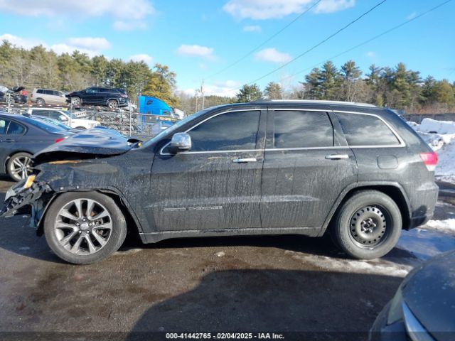 1C4RJFCG8HC835645 Jeep Grand Cherokee Overland 4x4