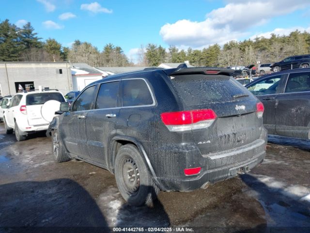 1C4RJFCG8HC835645 Jeep Grand Cherokee Overland 4x4