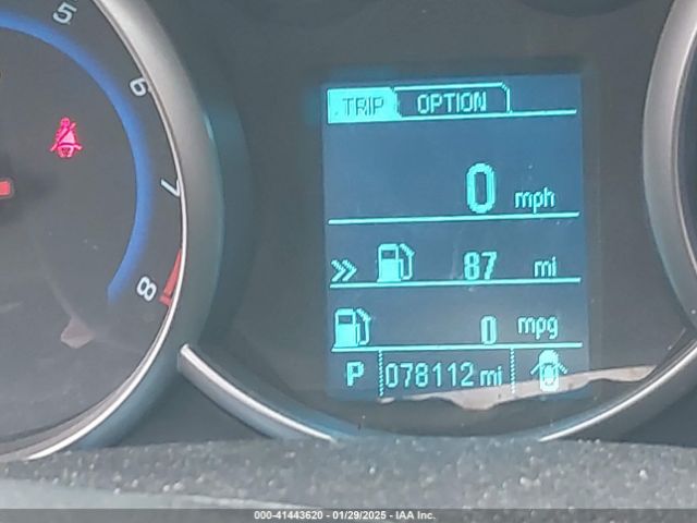 1G1PE5SB7F7213273 Chevrolet Cruze 2lt Auto