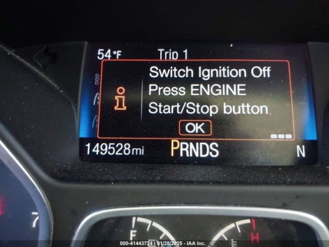 1FADP3J29HL291595 Ford Focus Titanium