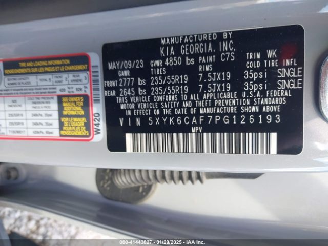 2023 KIA SPORTAGE 5XYK6CAF7PG126193 Photo 8