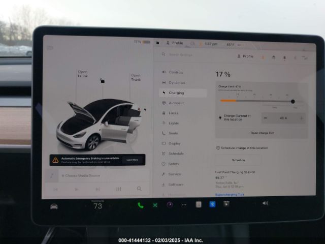 7SAYGDEE4PF600271 Tesla Model Y Awd/long Range Dual Motor All-wheel Drive