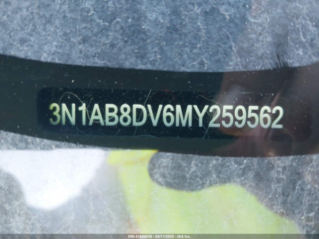 3N1AB8DV6MY259562 Nissan Sentra Sr Xtronic Cvt
