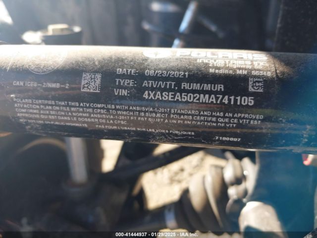 2021 POLARIS SPORTSMAN 4XASEA502MA741105 Photo 9