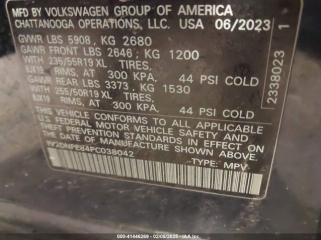 1V2DNPE84PC038042 Volkswagen Id.4 Awd Pro