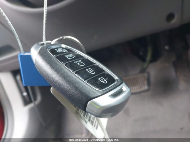KMHLM4AJ0PU053229 Hyundai Elantra Hybrid Blue