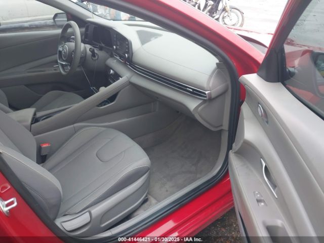 KMHLM4AJ0PU053229 Hyundai Elantra Hybrid Blue