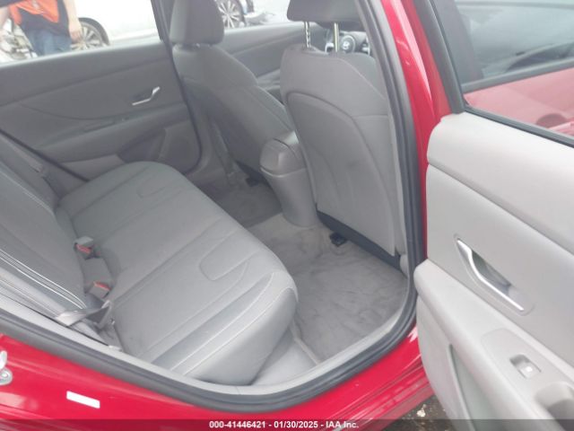 KMHLM4AJ0PU053229 Hyundai Elantra Hybrid Blue
