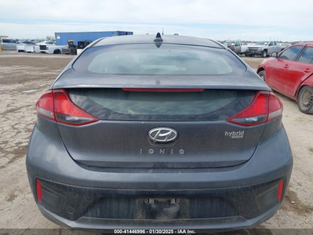 KMHC65LC4KU116243 Hyundai Ioniq Hybrid Blue
