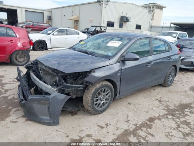 KMHC65LC4KU116243 Hyundai Ioniq Hybrid Blue