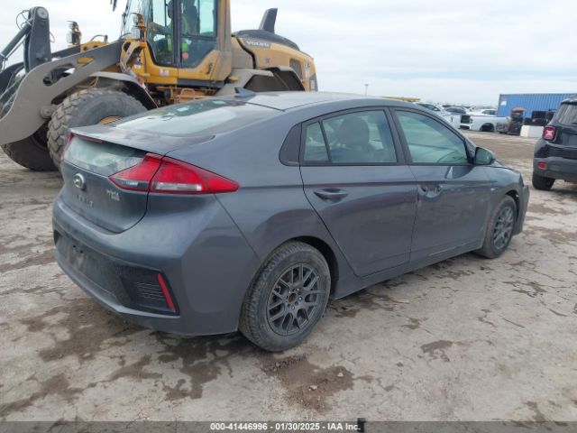 KMHC65LC4KU116243 Hyundai Ioniq Hybrid Blue