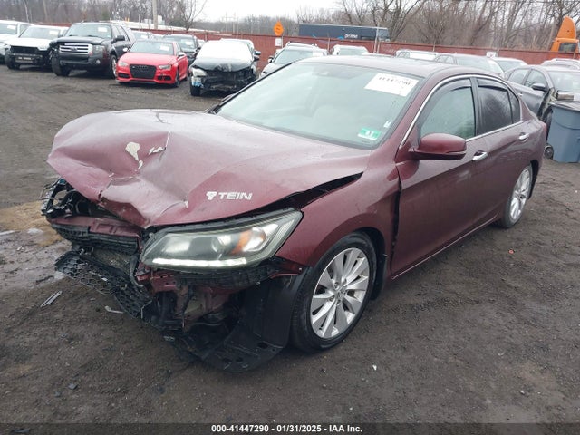 Honda Accord Ex-l V-6 2014 1HGCR3F85EA015307 Image 2