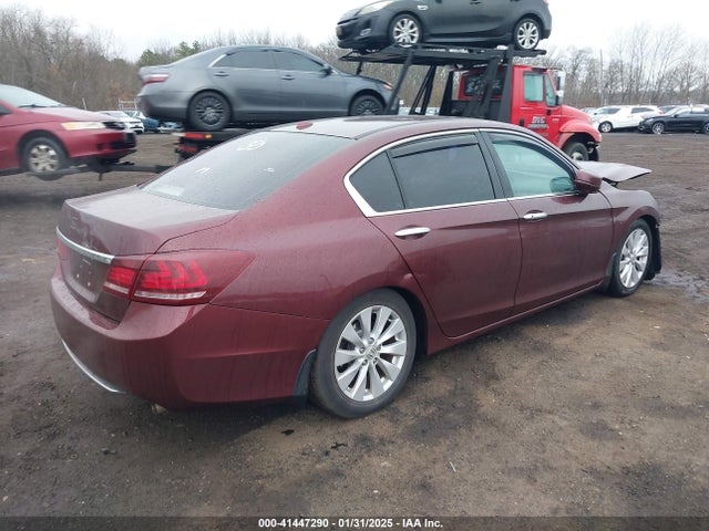 Honda Accord Ex-l V-6 2014 1HGCR3F85EA015307 Image 4
