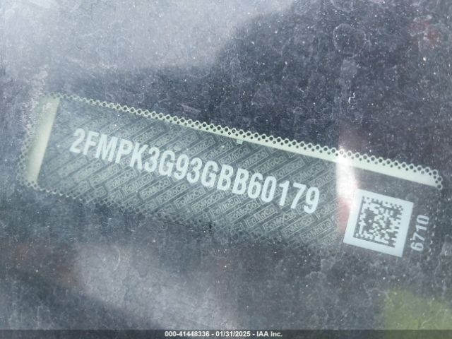 2FMPK3G93GBB60179 Ford EDGE SE