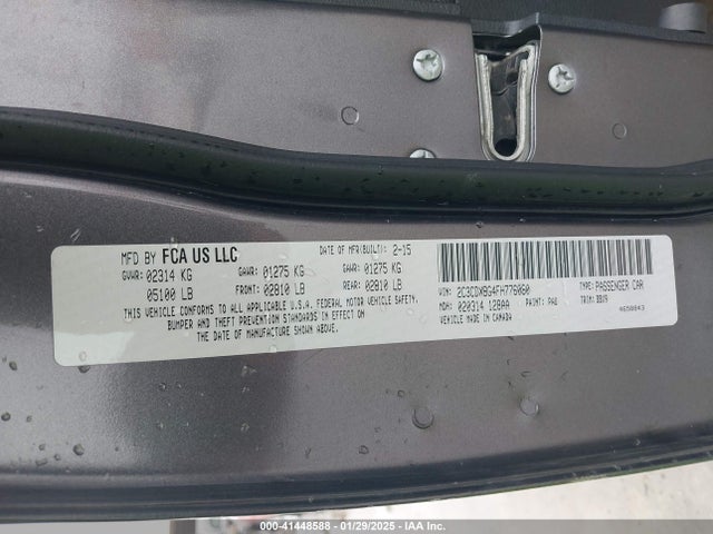 Dodge Charger Se 2015 2C3CDXBG4FH776080 Image 9