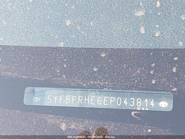 5YFBPRHE6EP043814 Toyota Corolla Le Eco Plus