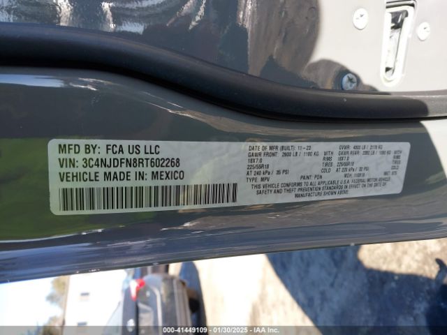 3C4NJDFN8RT602268 Jeep Compass Latitude Lux Fwd