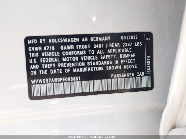2023 VOLKSWAGEN ARTEON WVWSR7AN9PE003851 Photo 8