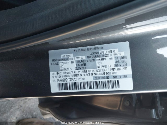 JM3KFADM9M1382742 Mazda Cx-5 Grand Touring
