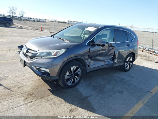 Honda Cr-v Touring 2015 5J6RM4H98FL046781 Image 2