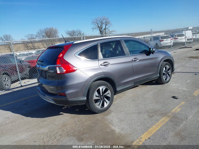 Honda Cr-v Touring 2015 5J6RM4H98FL046781 Image 4